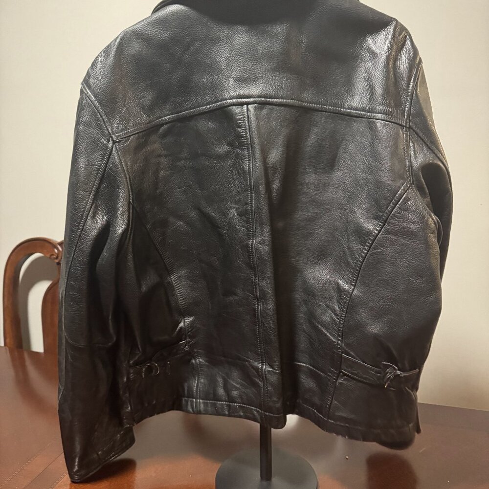 Vintage Wilsons Leather Jacket Medium - Picture 2 of 2